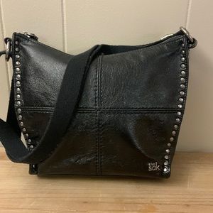 The Sak Saratoga black leather crossbody Brand new no tags